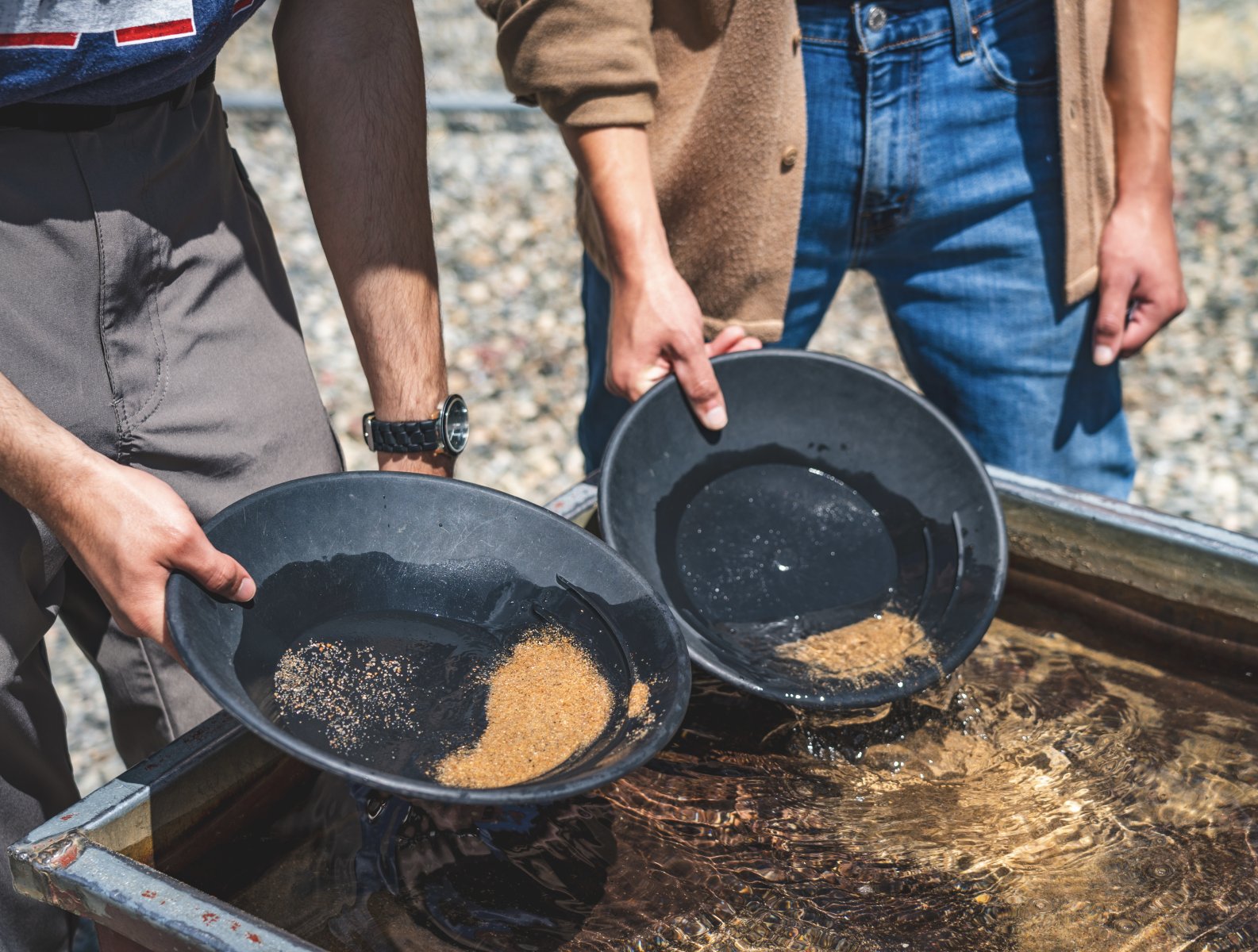 Gold Panning  — Mighty Argo Cable Car